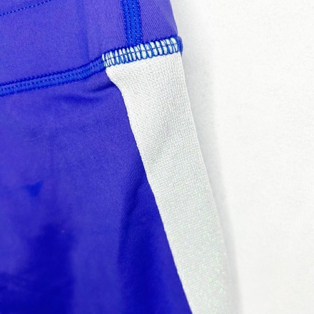 Spiritual Gangster Leggings Size S Yoga Workout Gym Pants Striped Sparkly White - Picture 7 of 7